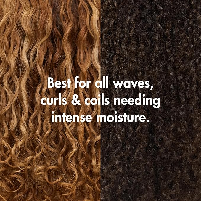 Umberto Giannini Curl Jelly Styling Crème Cream 10.14fl oz - for Curls, Waves & Coils - Designed to de-frizz and deeply hydrate