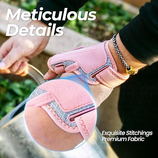 New Upgraded 2 in 1 Thumb Brace, Removable Thumb Spica Splint Left Right Hand with 3 Level Stability, Reversible Thumb Support for CMC, De Quervain’s Tendonitis, Trigger Thumb (M/L, Pink)