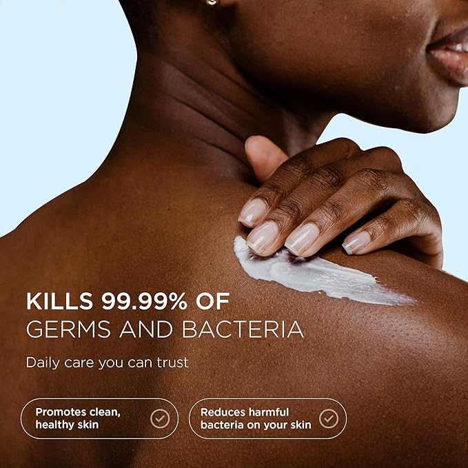 DR. LIFT Antibacterial Body Lotion, Hypoallergenic Formula with Vitamin C & E, Calendula and Chamomile, Gentle on Skin, Non Greasy and Fast Absorbing, Vegan, Paraben Free, Mineral Oil Free, 4 Fl Oz