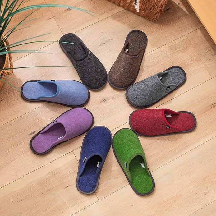 House Slippers for Guests Non-Disposable Washable Spa Slippers Set Non-Slip for Spa, Hotel, Party Guest and Travel