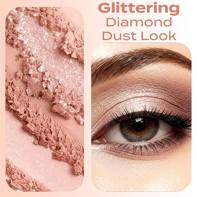 (5Gms) Snuggle Shimmery Eyeshadow Powder by SweetFace Minerals, Waterproof Eyeshadow, Long-Lasting Eye Makeup, Instant Eye-Enhancer, Smudge-Resistant, Blendable