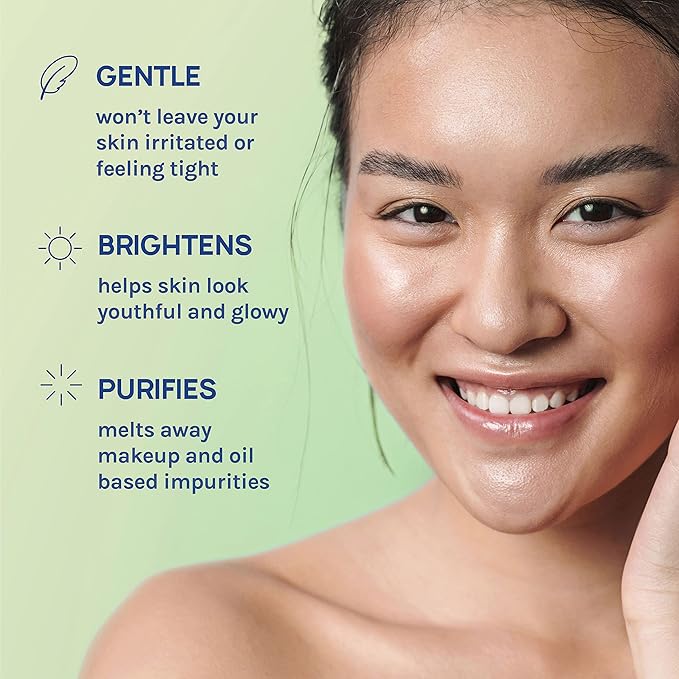 AOA STUDIO Green Tea & Vitamin E Cleansing Balm, Waterproof Makeup Remover, Oil Based Makeup Remover, K beauty Skin Care, Soothing and Brightening for All Skin Types, 3.38 Fl Oz, 100 ml