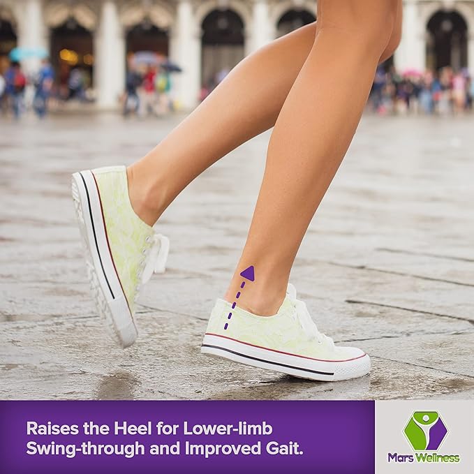 Premium Adjustable Orthopedic Heel Lift - Made in The USA - for Heel Pain and Leg Length Discrepancies - Medium - 1 Single Lift