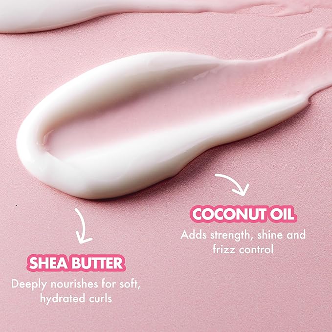 Umberto Giannini Curl Jelly Dream Duo - Curl Scrunching Jelly & Creme - Curl Cream & Gel for Defined, Healthy, Bouncy Curls, Coils & Waves