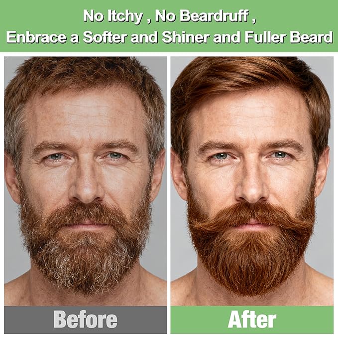 Dad Birthday Gifts,Beard Grooming Kit Includes 3 Scented Beard Oil,Sweet Tobacco Beard Shampoo & Balm, Brush, Comb,Scissors,Cool Men Christmas Stocking Stuffers Gifts for Men Him Boyfriend Husband