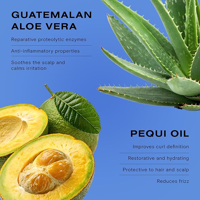 Ceremonia Pequi Styling Gel Clean Hair Gel Pequi Oil 6.7 Fl Oz 200 mL