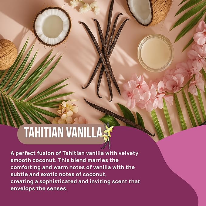 HAPPY CURVES Feminine Wash - pH Balanced Cleanser with Aloe & Vitamin E - Sulfate-Free, Paraben-Free Intimate Care for Women - Odor Control, Gentle Daily Vaginal & Sensitive Skin (Tahitian Vanilla)