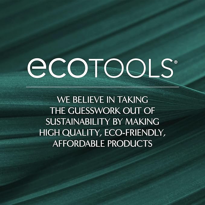 EcoTools Travel Detangler Hairbrush, Gently Detangle & Smooth Hair, Brush For Wet Or Dry Hair, Heat Resistant, Mini Renewable Bamboo Hairbrush For Styling On-The-Go, Vegan & Cruelty-Free, 1 Count