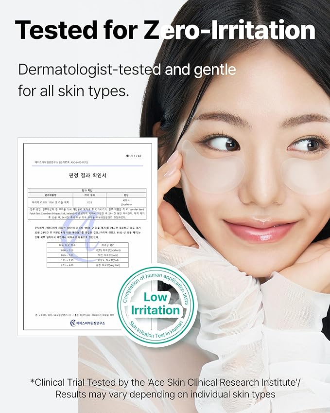 CHARDE Eye Bag Lift Patch with 1100 Dissolving Micropoints – Intensive Under-Eye Care to Help Smooth Tired, Puffy-Looking Eyes (4 Pairs)