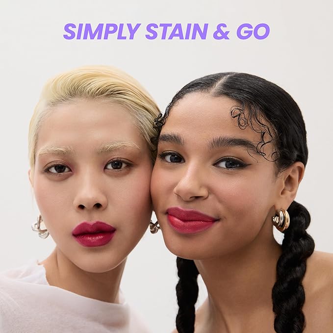 Wonderskin Wonder Blading All Day Lip Stain Peel Off Masque - Long Lasting, Waterproof and Transfer Proof Pink Lip Tint, Matte Finish Peel Off Makeup (First Kiss Masque)