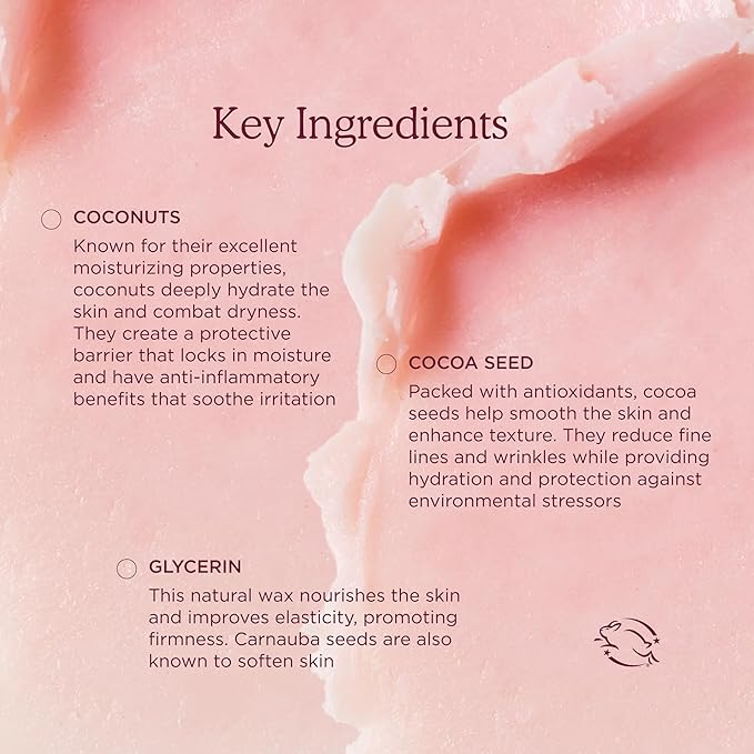 HANNI Fatty Body Moisturizer Stick with Fatty Acids, Travel Size Friendly Solid Lotion for Plumping and Hydration, Fragrance-Free and Safe for Sensitive Skin, 2.5 oz