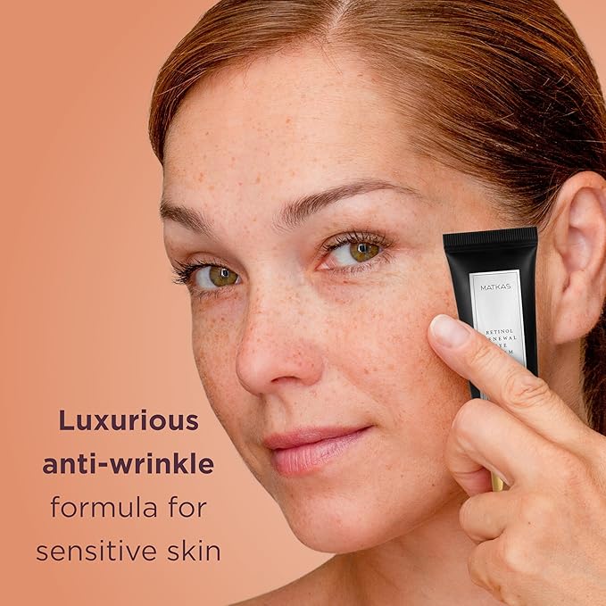 MATKAS Korean Retinol Under Eye Cream for Dark Circles & Puffiness 0.5 fl.oz. - Brightening Under Eyes Cream for Wrinkles & Anti Aging, Korean Under Eyes Brightener for Dark Circles, Retinol Eye Serum