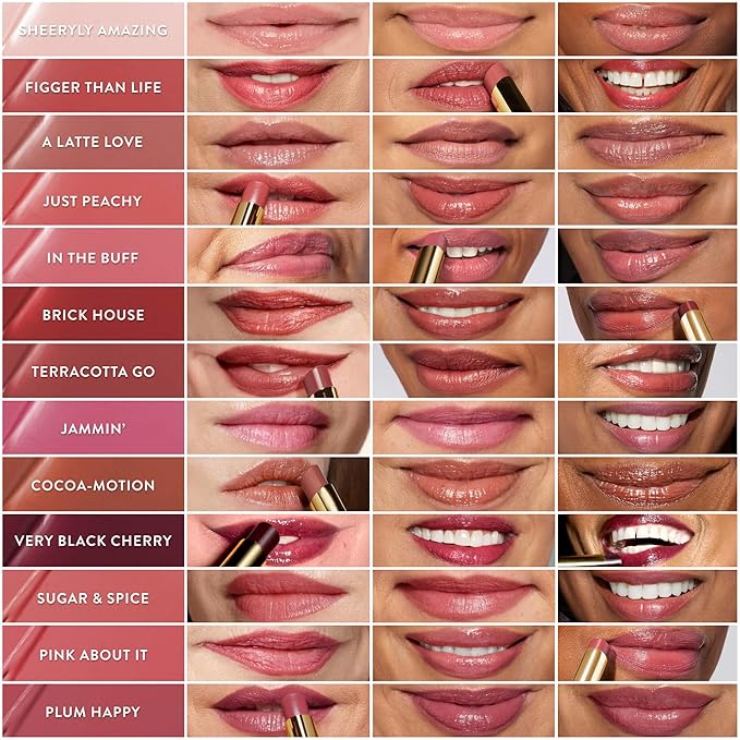 LAURA GELLER NEW YORK Jelly Balm Moisturizing Tinted Lip Balm - Figger Than Life - Hydrating Vitamin E - Semi-Shine Finish