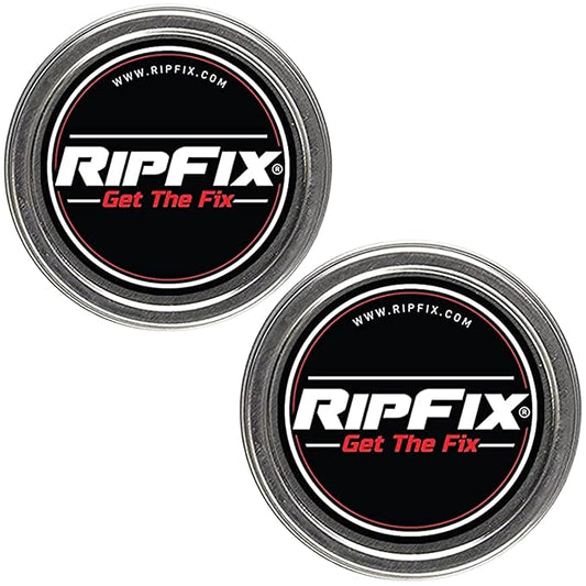 RipFix Hand Repair Balm for Dry Cracked Hands, Hand Salve for Gymnastics and Rock Climbers, Rip Fix Climbing Salve for Men and Women, Premium Gymnast Balm for Hardworking Hands, 2 Classic 1.34 oz Tins