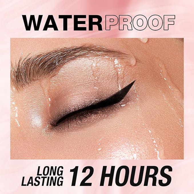 LANGMANNI 2Pcs Metal Colorful Eyeliner Pencil Set - Matte & Shimmer Eye Makeup,Smooth Use Long-Lasting & Waterproof Eyeliner Set(#05+06)