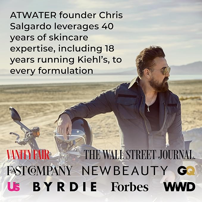 ATWATER Smooth Target 5-in-1 Beard Oil, Men's Beard Conditioner with Argan Oil and Lavender, Hydrates and Softens Facial Hair - 2 oz