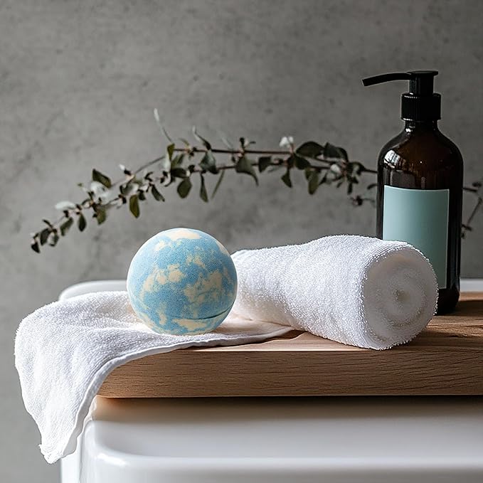 FlowBedolent Bath Bombs for Women, 9pcs Handmade Bubble Bath Bombs with Natural Essential Oils, Perfect Valentine‘s Day Gift for Wife and Girlfriend, as Well as Wonderfull Mother's Day Gift for Mom