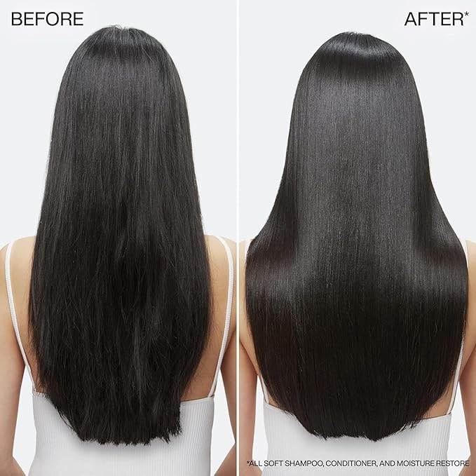 Redken All Soft Argan Oil Conditioner | For Dry / Brittle Hair | Moisturizes & Provides Intense Softness | With Argan Oil | Travel Size | 1 Fl Oz