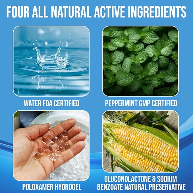 DR. NICE'S Sports Hydrogel - Soothing Skin Refresh | for Minor Blisters, Scrapes, Friction or Weather Chap or Chafe Discomfort | Topical Hydrogel (30 mL)