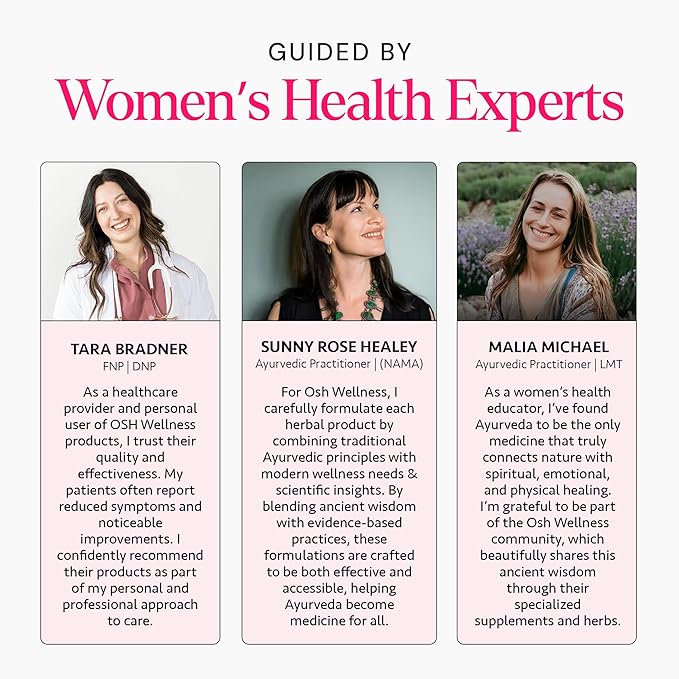 Ayurvedic Hormone Balance for Women | Mood, Energy, & Sleep Support | Cortisol Manager | Regulates Estrogen | Stress Relief | Ashwagandha, Rhodiola, & Shatavari | Made in USA | 60 Ct. - OSH Wellness