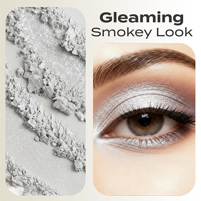 (5Gms) Optimism Shimmery Eyeshadow Powder by SweetFace Minerals, Waterproof Eyeshadow, Long-Lasting Eye Makeup, Instant Eye-Enhancer, Smudge-Resistant, Blendable