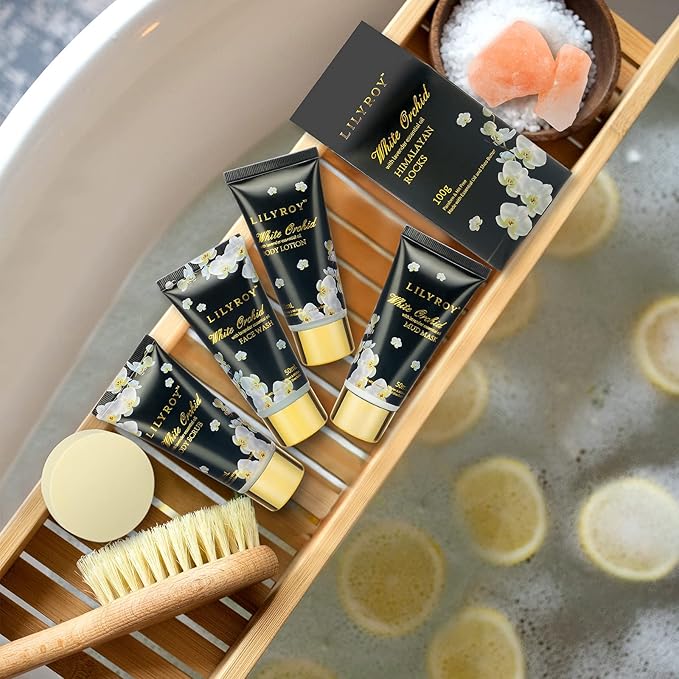 Valentines Day Gifts for Women - 18-Piece Luxury Gold Spa Gift Set, Premium Bath Collection | Father's Day, Mothers Day Gift, Birthday Gifts, Christmas, All Occasion Ultimate Holiday Gift
