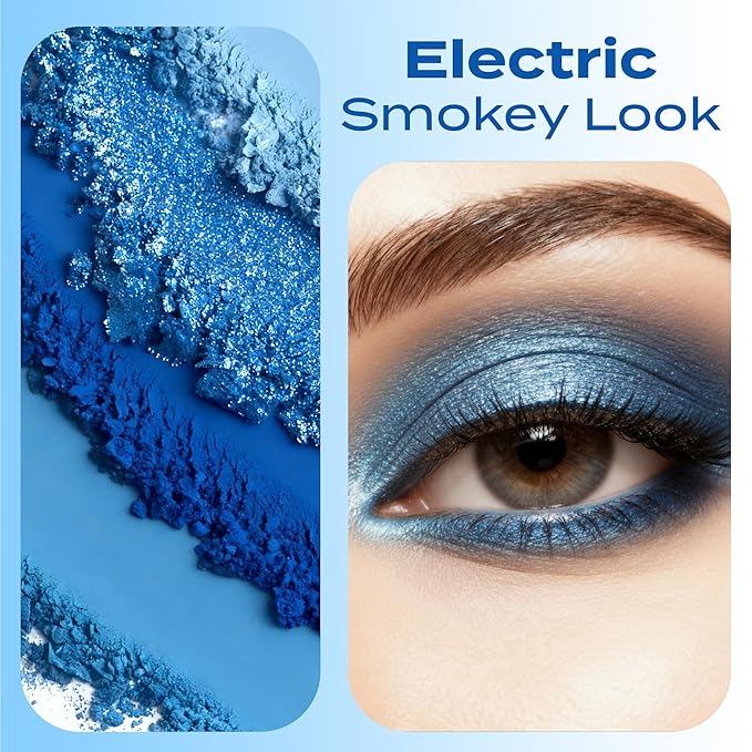 Sweet Face Minerals Dominant Eye Shadow Mineral Makeup Skin Sheer Blue Liner Powder Cover