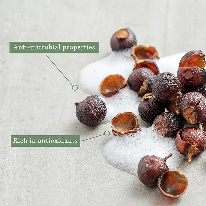 All-Natural Soapberry Feminine Wash (2 Pack) – pH-Balanced, Hypoallergenic Cleanser for Daily Comfort & Intimate Care | Fragrance/Paraben-Free, Supports Natural Moisture | Pregnancy-Safe