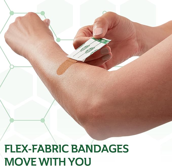 CURAD First Aid Portable, 15 - Count On-The-Go Essentials, (Pack of 48)