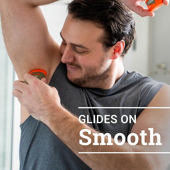 Mando Whole Body Deodorant For Men - Smooth Solid Stick - 72 Hour Odor Control - Aluminum Free, Baking Soda Free, Skin Safe - 2.6 Ounce (Pack of 2) - Unscented