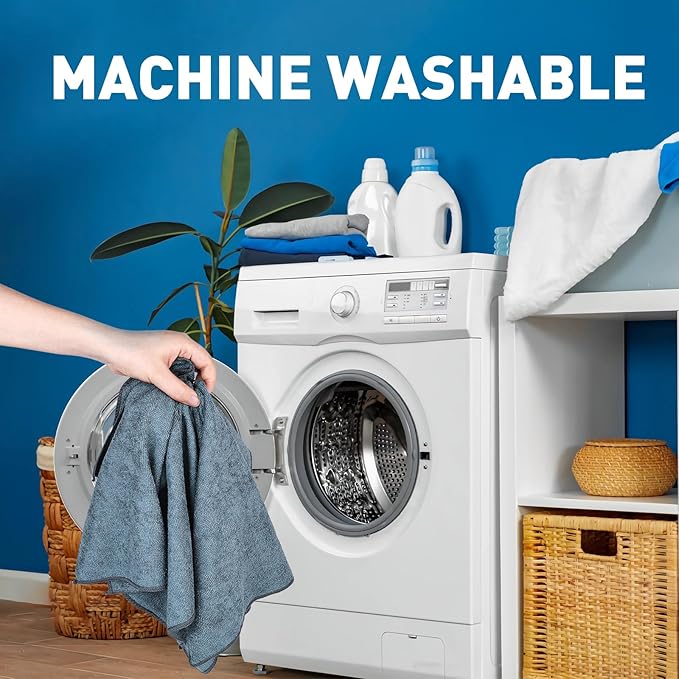 Gray Microfiber Cleaning Cloths Bulk Pack-400 Pack, Microfiber Towels Bulk, Towels for Cars, Cleaning Rags Gray (12x12 inches)