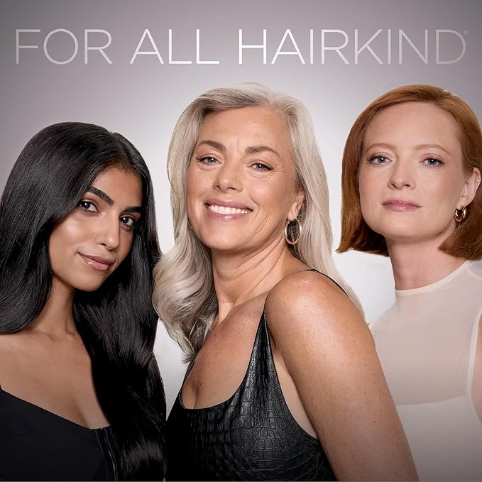 Shark Flex Fusion Hair Straightener & Powerful Hair Dryer with Fusion Hair Brush, Air Styler with Auto-Wrap Hair Curlers, Concentrator, & Frizz Fighter, Metallic Mist, HD651S