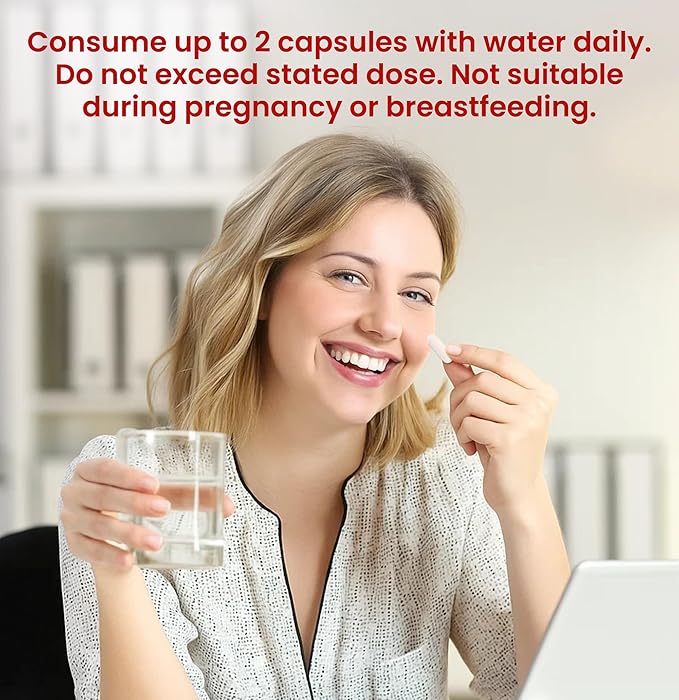 vyvamind Neurostimulant + Focus Aid Nootropic for Enhanced Concentration & Mental Clarity, Brain Support with Caffeine L-Theanine, Fast-Acting Cognitive Boost, 60 Capsules