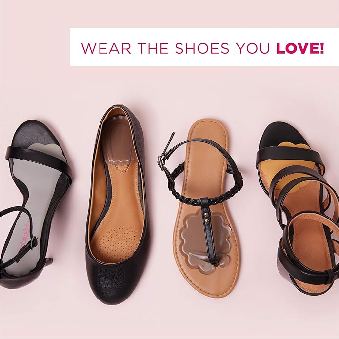 Foot Petals Spot Dot Cushion, Pressure Point Solution for Blister Relief, Rub Protection, Women's Heels, Pumps, Flats