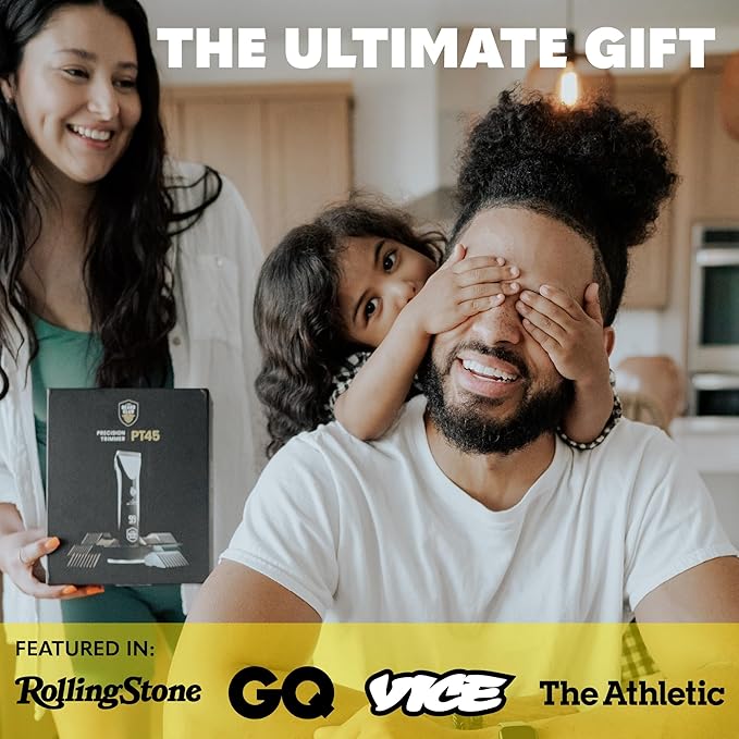 Beard Club Mens Grooming Kit & Beard Trimmer for Men - Professional Cordless Electric Hair & Moustache Trimmer, Straight Razor, Shampoo, Balm, Brush & Comb - Grooming Kit Gift Set