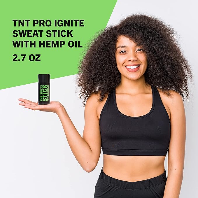 TNT Pro Ignite Sweat Cream Stick, Pre-Workout Cream is Helpful as a Hot Cream, Sweat Gel - 2.7 Oz