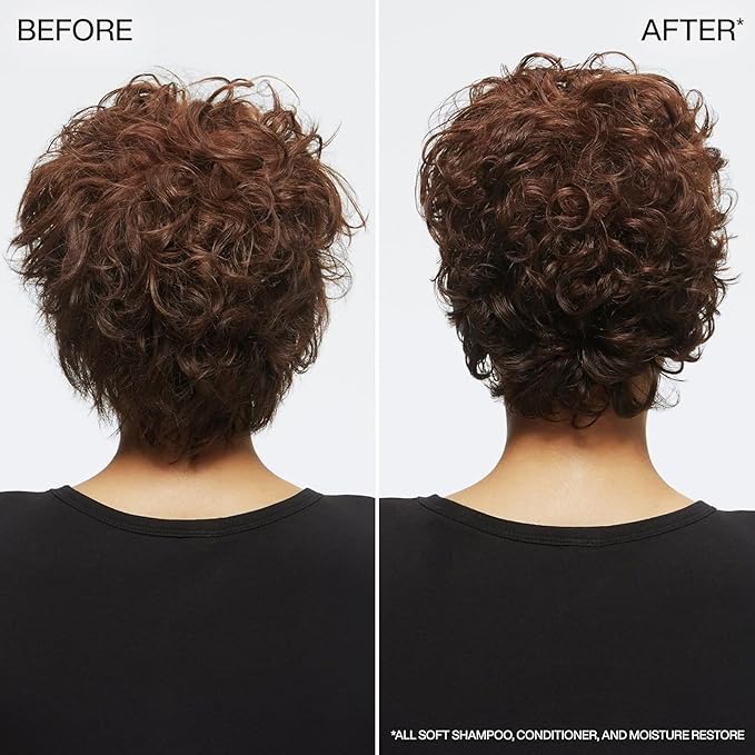 Redken All Soft Argan Oil Conditioner | For Dry / Brittle Hair | Moisturizes & Provides Intense Softness | With Argan Oil | Travel Size | 1 Fl Oz