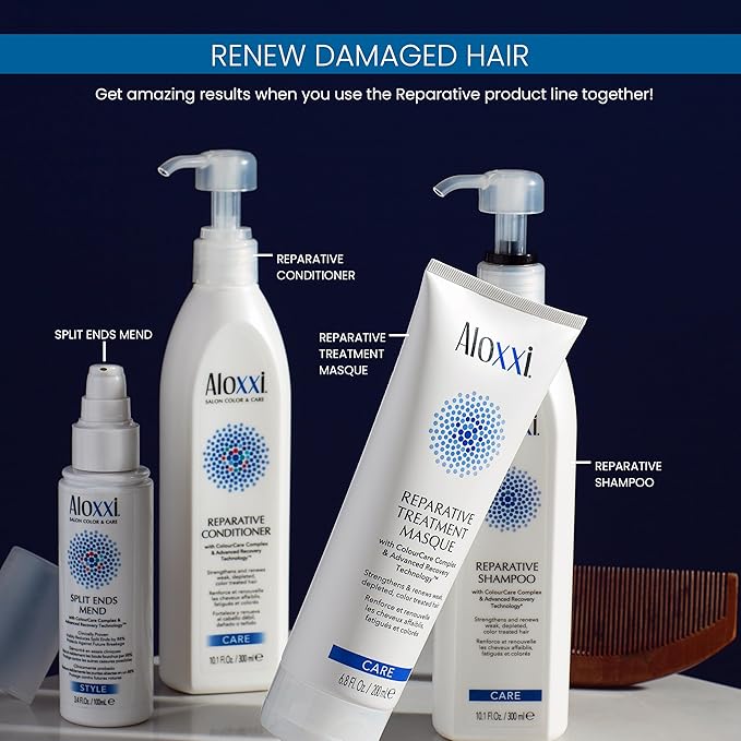 ALOXXI Reparative Hair Repair Conditioner for Color-Treated Hair with Antioxidants Amino Acids Peptides & Plant-Based Keratin Advanced Recovery Technology, 33.8 Fl Oz