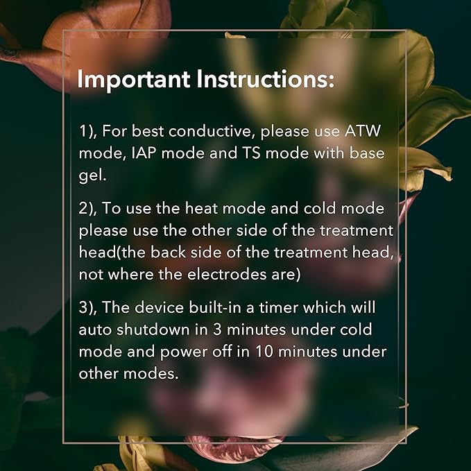 Radio Frequency Skin Tightening Device, Smart Electric Zinc Alloy Facial Beauty Machine with RF-Current Cold Heat for Jawline Lifting, Cheek Firm, Wrinkle Reduction, Depuff, Increase Absorption