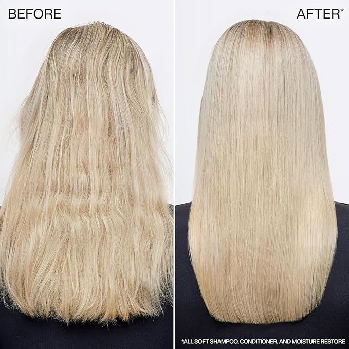 Redken All Soft Argan Oil Conditioner | For Dry / Brittle Hair | Moisturizes & Provides Intense Softness | With Argan Oil | Travel Size | 1 Fl Oz