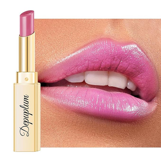 Depuplum Pink Lipstick for Women Hydrate Glossy Lipstick Moisture Lip Gloss Sheer-Medium Coverage Long Lasting Lipsticks for Dry Lips, DM104 Smoky Pink