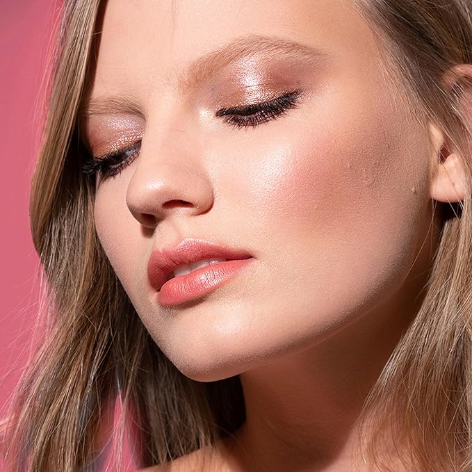 Depuplum Nude Pink Lipstick for Women Hydrate Glossy Lipstick Moisture Lip Gloss Sheer-Medium Coverage Long Lasting Lipsticks for Dry Lips,DM70 Peach Nude