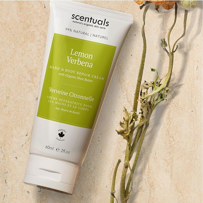 Hand Cream Set of 3, with Shea Butter, Cocoa Butter, Argan & Almond oil, Moisturizing Dry Hands, (Lemon Verbena, Honey Lavender, Vanilla Sandalwood) 60 ml (2 fl.oz. x 3)