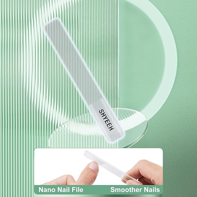 Manicure Set, 10 pcs High-Carbon Steel Nail Clippers Set, Portable Mini Manicure and Pedicure Kit, Travel Grooming Nail Kit with Leather Bag for Men and Women