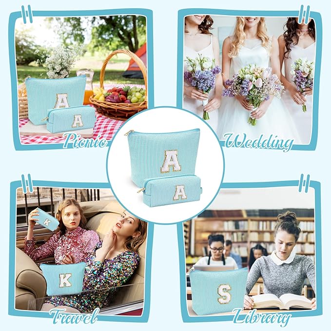 YOOLIFE Teacher Appreciation Gifts,Retirement Travel Gifts for Teacher Travel Makeup Bag | Teacher Birthday Gifts | Mothers Day Gifts for Teacher | Retirement Gifts for Women 2024 | Teacher Gifts E