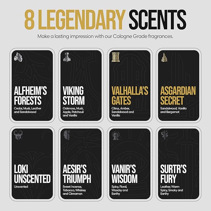 The Beard Struggle Radiance Beard Wash – Gold Collection, Asgardian Secret – Cleanse, Nourish & Soften – Beard Cleanser for Men (8 fl oz)