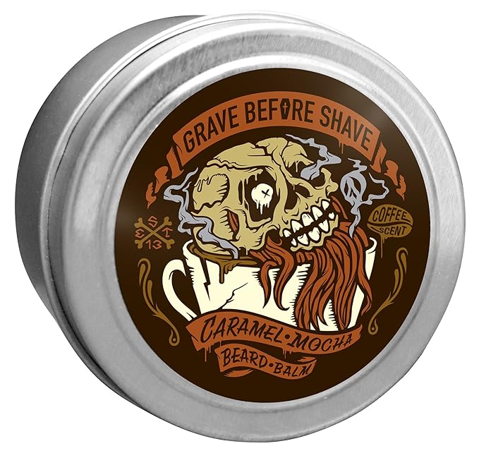 Grave Before Shave™ CARAMEL MOCHA BEARD PACK (Caramel Mocha Coffee Scented)