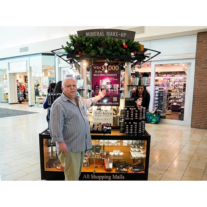 Bellaterra Cosmetics BB Cream – Tinted Moisturizer & Mineral Foundation Makeup, Medium Tan 105 – Lightweight, Oil-Free, Buildable Coverage, Matte Finish, Anti-Aging Concealer, Clean Beauty, 1.69 oz