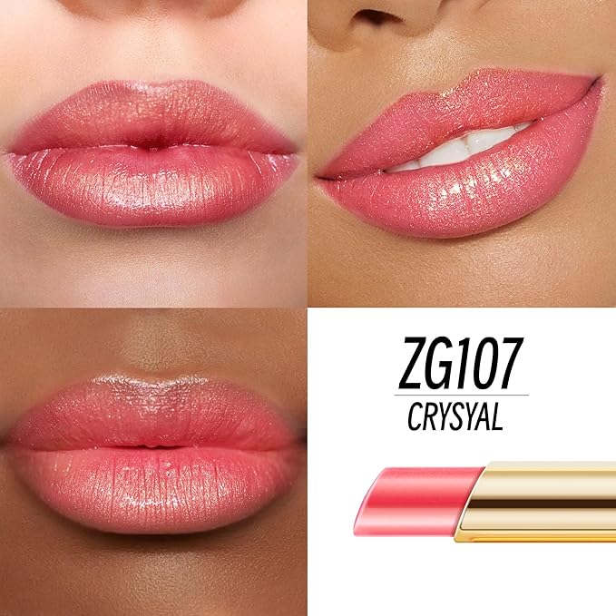 Depuplum Nude Red Pink Lipstick Set for Women Shimmer Tinted Lip Balm Hydrating Moisturizing Lip Gloss Cruelty Free Lip Makeup, ZG107/108/109