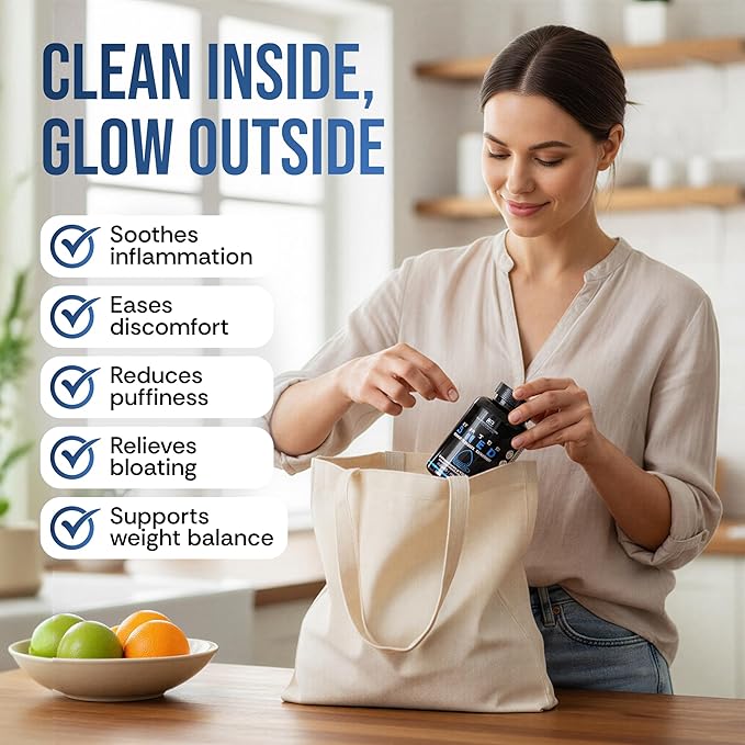 Water Pills Diuretic Water Retention - Liver Detox, Kidney Cleanse, Weight, Swelling Legs & Feet, Edema, Bloating Relief, Fluid Balance - Dandelion Vitamin B6 Green Tea Watershed Max Strength 60ct (1)